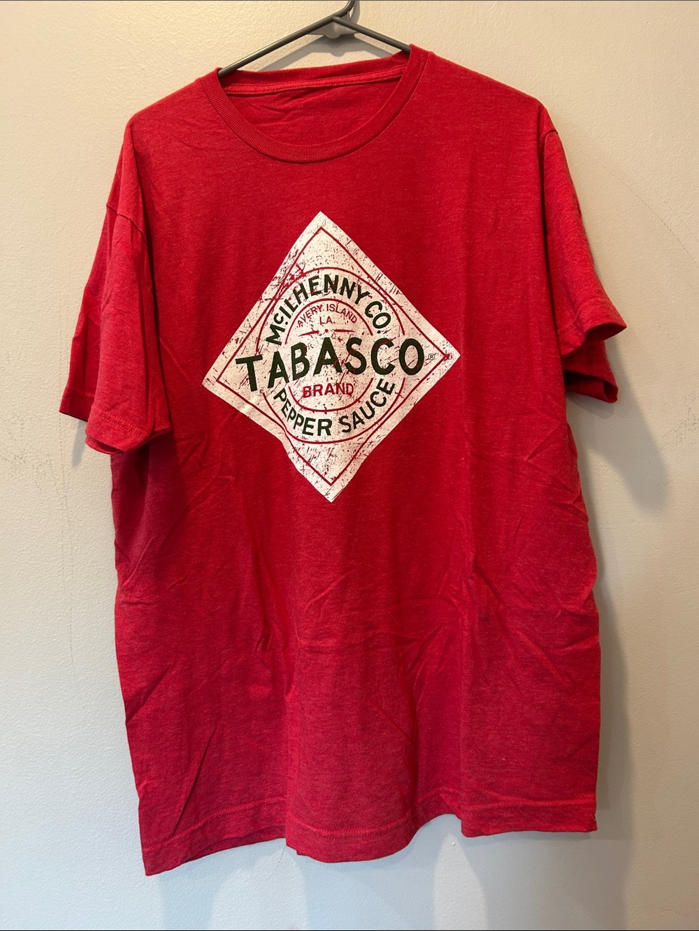 Tabasco Red Short-Sleeve Logo Tee
